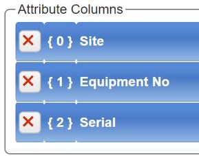 DrilloutAttributeColumns