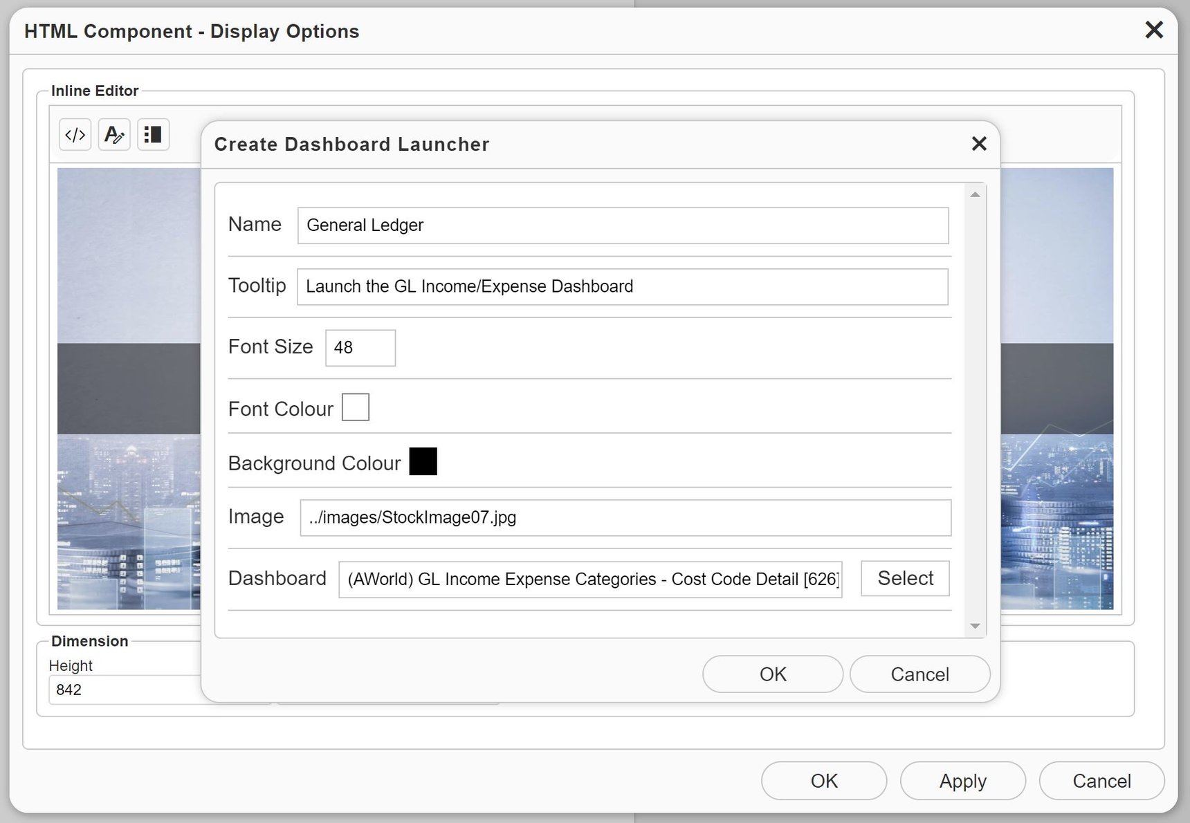 HTML - Display Options